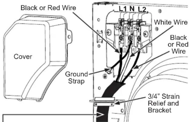GE GFT14ESSMWW - CONNECTING DRYER USING 4-WIRE CONNECTION (MUST BE USED FOR MOBILE HOME INSTALLATION) - 2