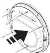 GE GFT14ESSMWW - REMOVE, ROTATE AND REPLACE THE INNER DOOR - 3
