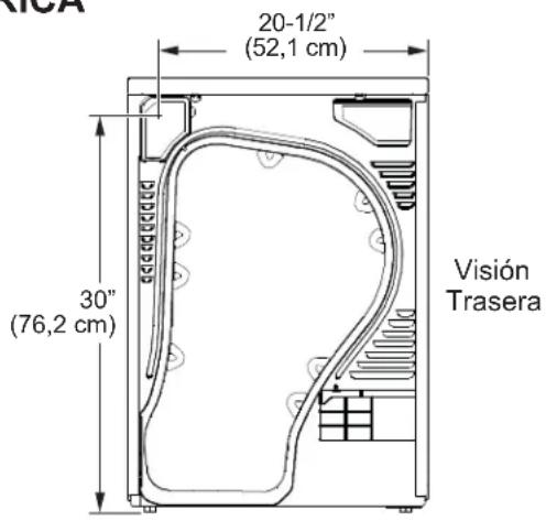 GE GFT14ESSMWW - DIMENSIONES DE LA CONEXION ELECTRICA - 1