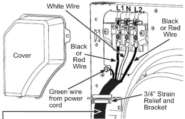 GE GFT14ESSMWW - CONNECTING DRYER USING 4-WIRE CONNECTION (MUST BE USED FOR MOBILE HOME INSTALLATION) - 1