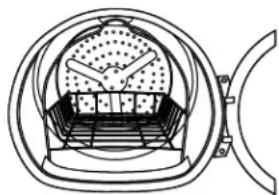 GE GFT14ESSMWW - Grille de séchage - 1