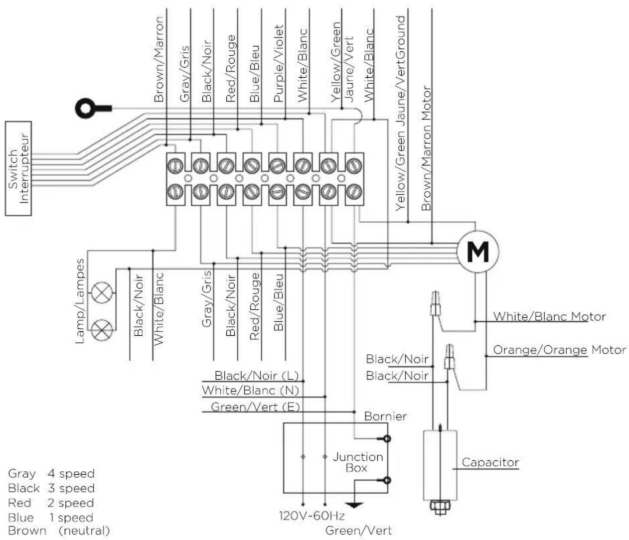 Fisher & Paykel HC30DTXB2 - ⑤ Electrical connection - 1