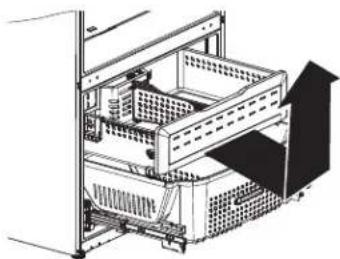 GE GFD28GMLES - RETIRE LA CANASTA DEL FREEZER - 1