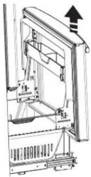 GE GFD28GMLES - Riesgo al levantar la - 1