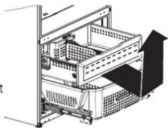 GE GFD28GMLES - REMOVE FREEZER BASKET - 1