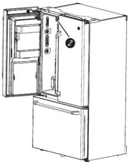 GE GFD28GMLES - Installing the filter cartridge - 4