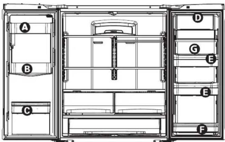 GE GFD28GMLES - ENCHUFE EN EL REFRIGERADOR - 1