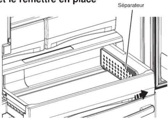 GE GFD28GMLES - Pour le remettre en place : - 1