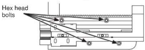 GE GFD28GMLES - REMOVE THE FREEZER BASKET SLIDES - 3