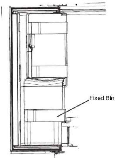 GE GFD28GMLES - NON-DISPENSER MODELS - ADJUSTABLE BINS\* - 1