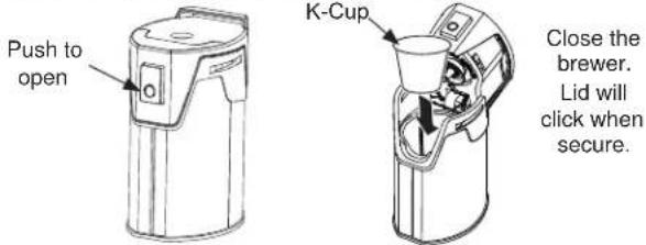 GE GFD28GMLES - Load the K-Cup Brewer - 1