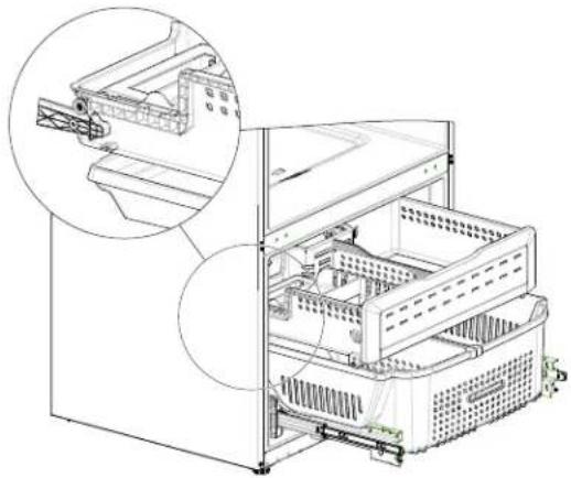GE GFD28GMLES - ON MODELS EQUIPPED WITH ICE MAKER - 1