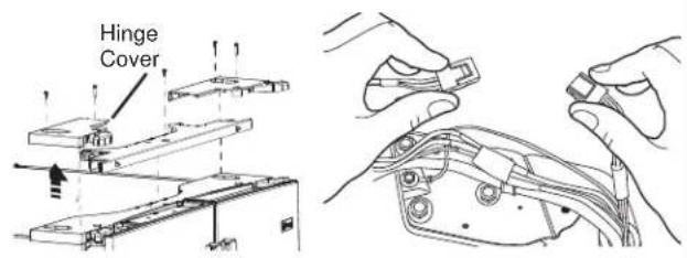 GE GFD28GMLES - ③ REMOVE THE REFRIGERATOR DOORS - 2