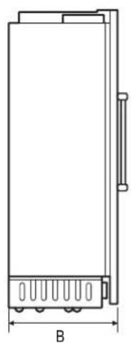 Dacor DRR24980RAP - Caractéristiques techniques de l'appareil - 1