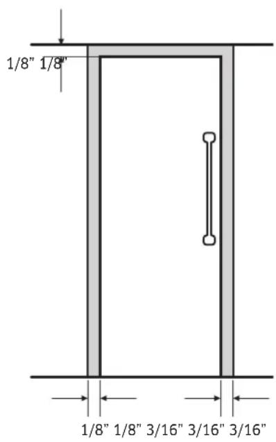 Dacor DRR24980RAP - Alignement du panneau - 1