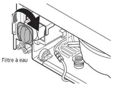 Dacor DRR24980RAP - Raccordement de la conduite d'eau - 1