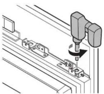 Dacor Modernist DRR30980RAP - Fixation du panneau sur la porte - 1
