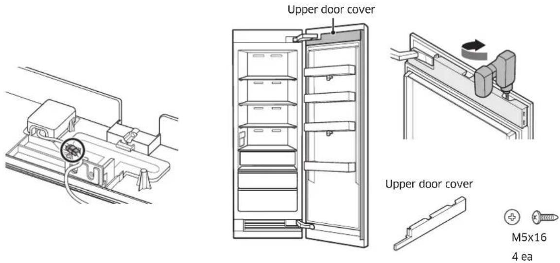 Dacor Modernist DRR30980RAP - Upper Door Cover - 1