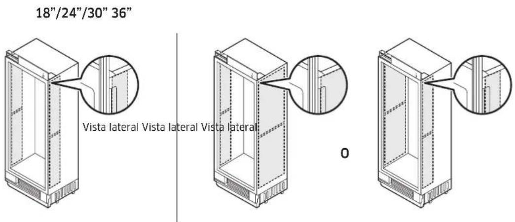 Dacor Modernist DRR30980RAP - Instalar aislantes a cada lado del congelador o del refrigerador - Instalacion simple - 2