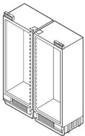 Dacor Modernist DRR30980RAP - Repositionnement des cales d'espacement du châssis central - 1