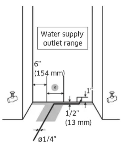 Dacor Modernist DRR30980RAP - Connecting to the main water supply - 1