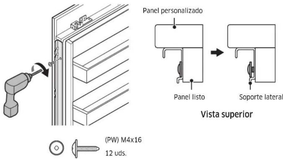 Dacor Modernist DRR30980RAP - Preparar el panel para el ajuste - 2