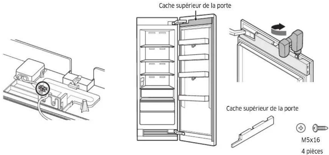 Dacor Modernist DRR30980RAP - Cache supérieur de la porte - 1