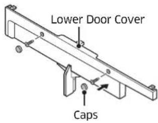 Dacor Modernist DRR30980RAP - Lower Door Cover - 1