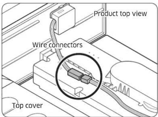 Dacor Modernist DRR30980RAP - Attaching the Refrigerator's Top Cover - 1