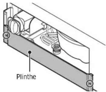 Dacor Modernist DRR30980RAP - Fixation de la plinthe - 1