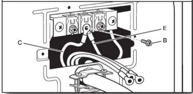 MAYTAG MGD7230HC - Conecte el cable neutro a tierra y el cable neutro - 1