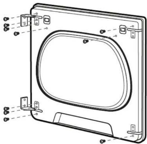 MAYTAG MGD7230HC - Dépose de la porte. - 2