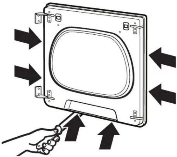 MAYTAG MGD7230HC - Quite el ensamblaje de la puerta - 3