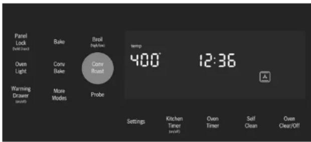 BOSCH HDI8056U - Pour régler le mode de cuisson en premier, puis la température: - 4