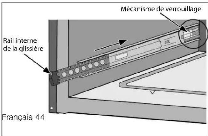 BOSCH HDI8056U - Installation du tiroir dans le compartment - 3