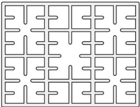 BOSCH HGIP056UC - Grilles de brûleur - 1