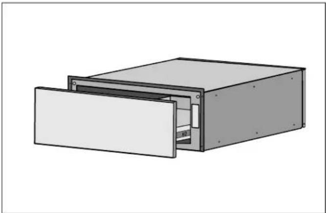 BOSCH HGIP056UC - Installation du tiroir dans le compartiment - 6
