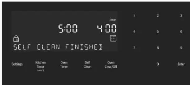BOSCH HGIP056UC - To cancel Self Clean - 2