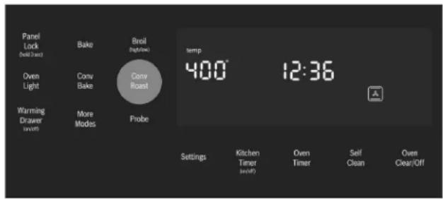 BOSCH HGIP056UC - Pour régler la température en premier, puis le mode de cuisson: (ne concerne pas le mode Broil (Cuisson Gril)) - 2