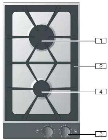 GAGGENAU VG232220CA - Gas cooktop - 2