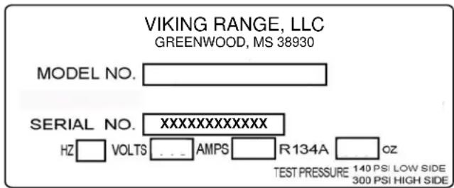 VIKING VWUI5150GRSS - Registro de garantía - 1