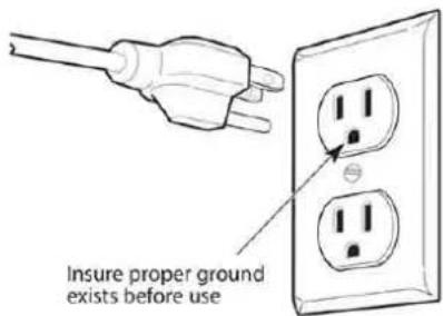 Avanti GR2415CB - Electrical Shock Hazard - 1