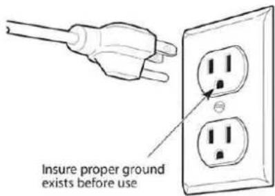 Avanti GR2415CB - Electrical Shock Hazard - 1
