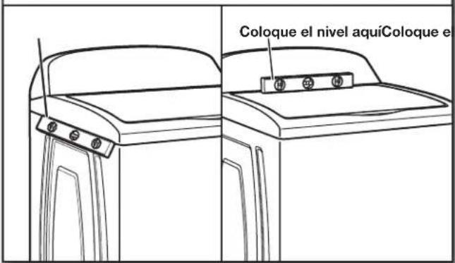 WHIRLPOOL WTW5105HC - Revise la nivelación de la lavadora - 1