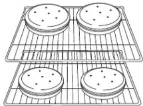 WHIRLPOOL WFE525S0JZ - Baking Cookies and Layer Cakes on Two Racks Baking Layer Cakes - 1