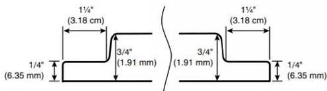 WHIRLPOOL WUI75X15HW - Option 1 - Without Hinge-Side Spacer - 2