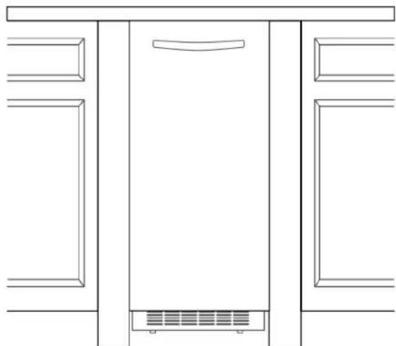 WHIRLPOOL WUI75X15HW - Installation du panneau personnelisé - 6