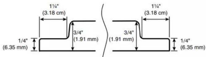 WHIRLPOOL WUI75X15HW - Option 1 - sans espaceur du côte charnière - 2
