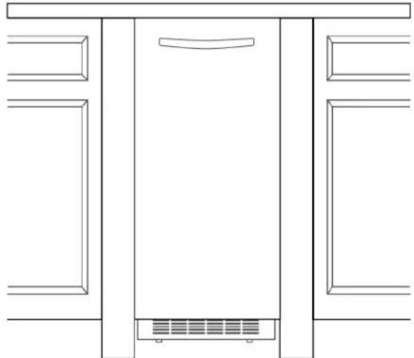 WHIRLPOOL WUI75X15HW - Installation du panneau personnelisé - 4