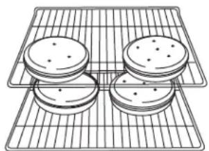 WHIRLPOOL WOD77EC7HS - Baking Layer Cakes on Two Racks - 1